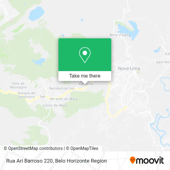 Rua Ari Barroso 220 map