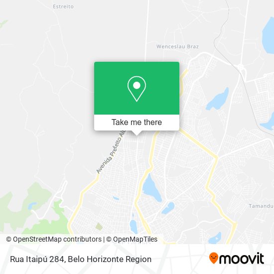 Rua Itaipú 284 map