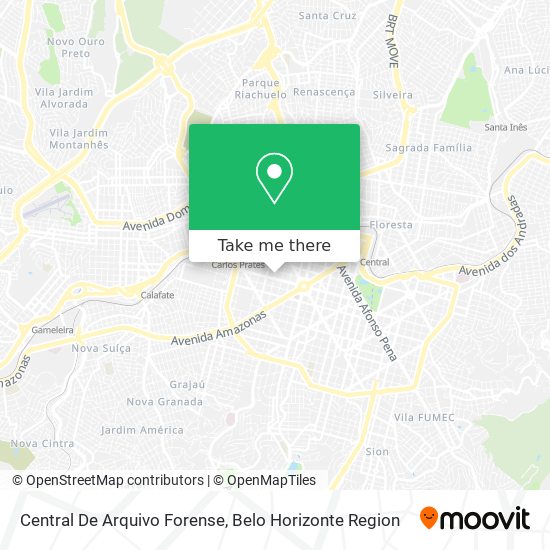 Central De Arquivo Forense map
