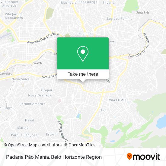 Padaria Pão Mania map