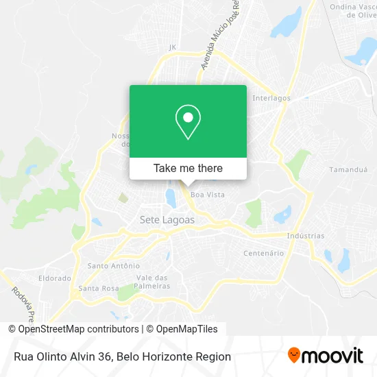 Rua Olinto Alvin 36 map