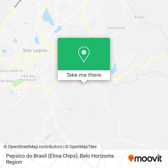 Pepsico do Brasil (Elma Chips) map