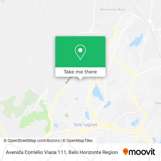 Avenida Cornélio Viana 111 map