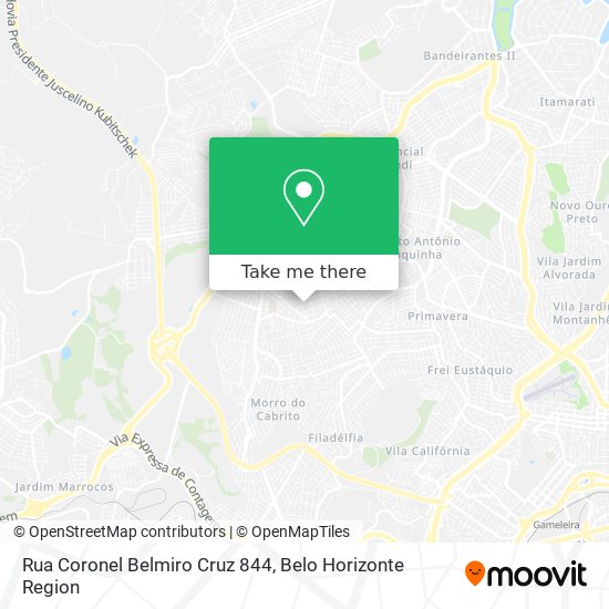 Rua Coronel Belmiro Cruz 844 map