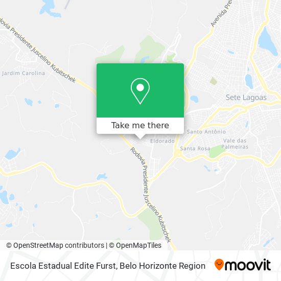 Escola Estadual Edite Furst map