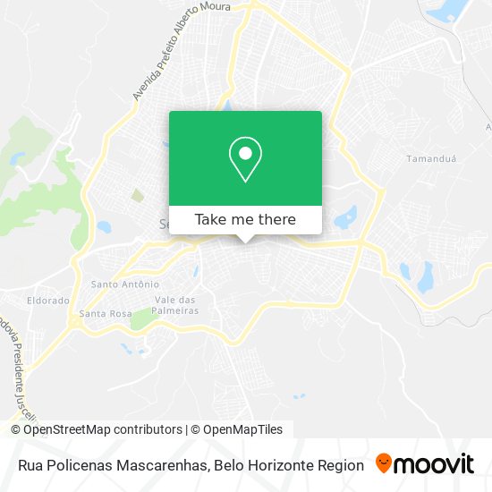 Rua Policenas Mascarenhas map