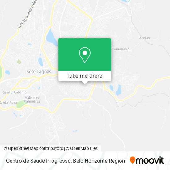 Centro de Saúde Progresso map