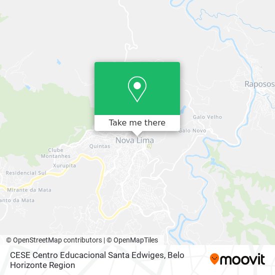 CESE Centro Educacional Santa Edwiges map