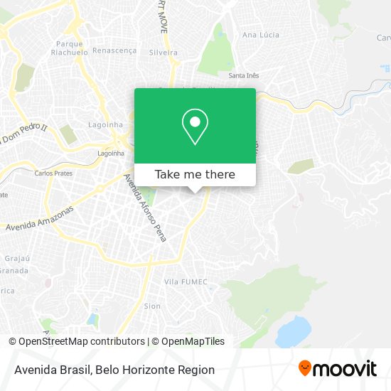 Avenida Brasil map