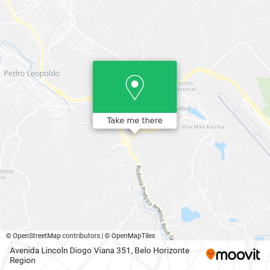 Avenida Lincoln Diogo Viana 351 map