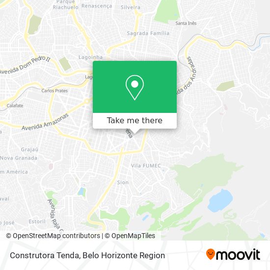 Construtora Tenda map