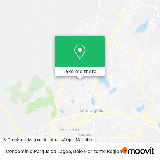 Condominio Parque da Lagoa map