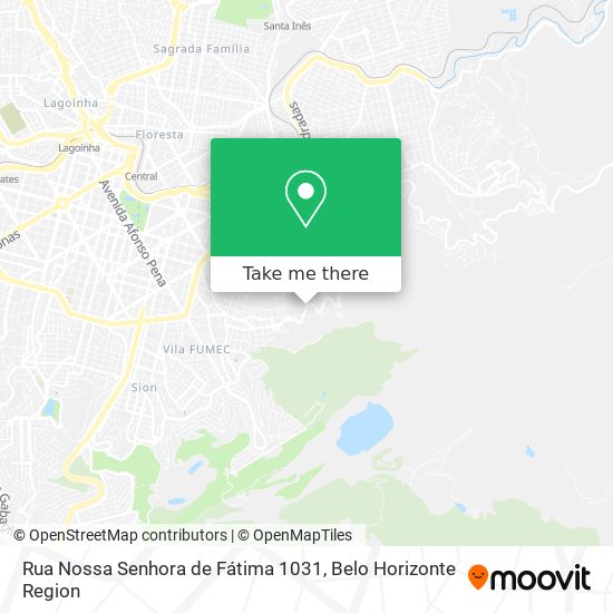 Rua Nossa Senhora de Fátima 1031 map