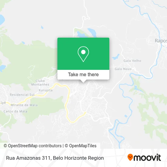 Rua Amazonas 311 map
