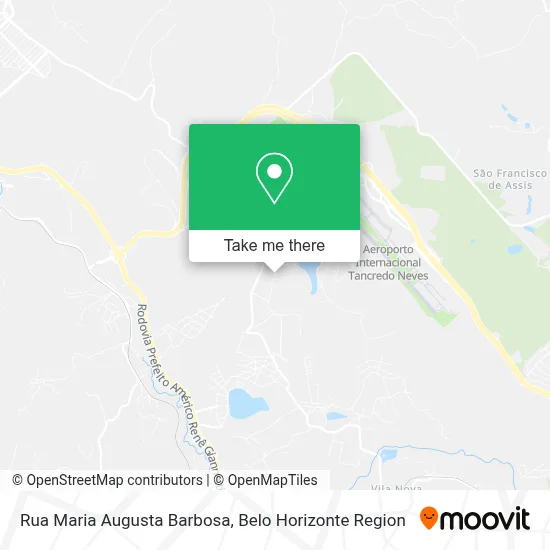 Rua Maria Augusta Barbosa map