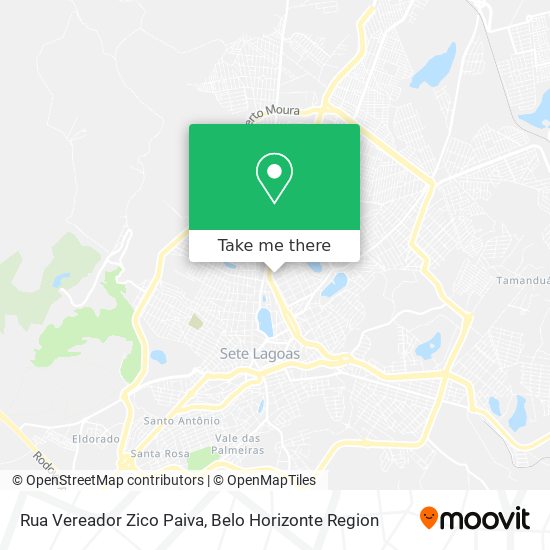 Rua Vereador Zico Paiva map