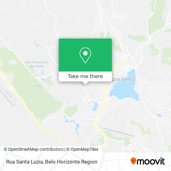 Rua Santa Luzia map