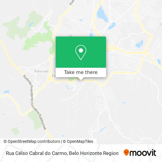 Rua Célso Cabral do Carmo map