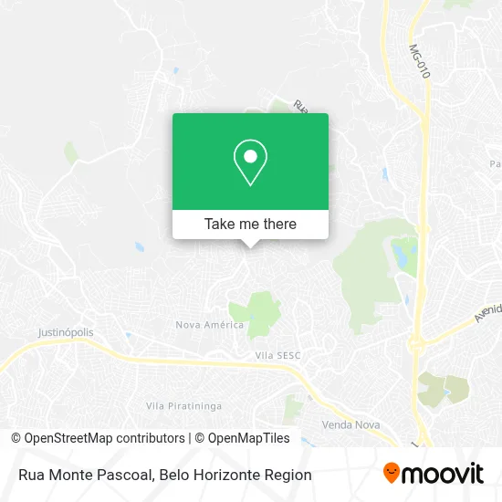 Rua Monte Pascoal map