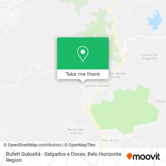 Bufett Gulositá - Salgados e Doces map