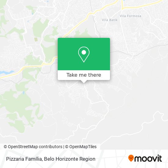 Pizzaria Família map