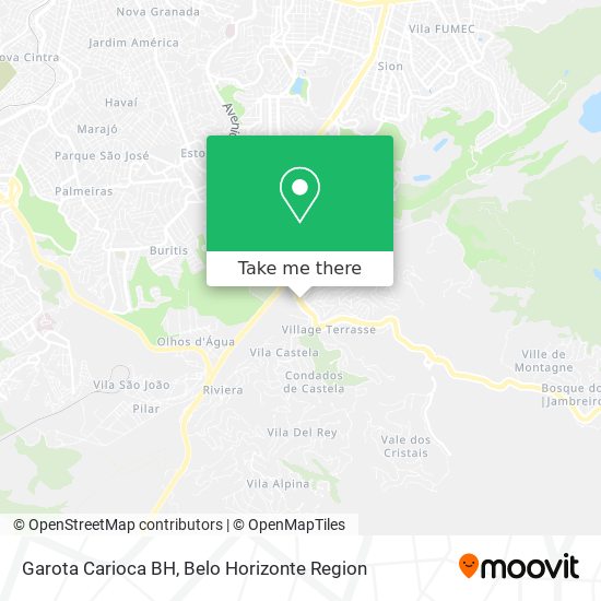 Garota Carioca BH map