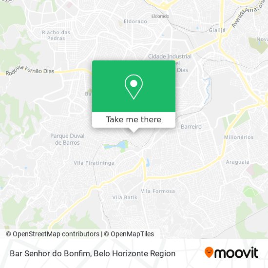 Bar Senhor do Bonfim map