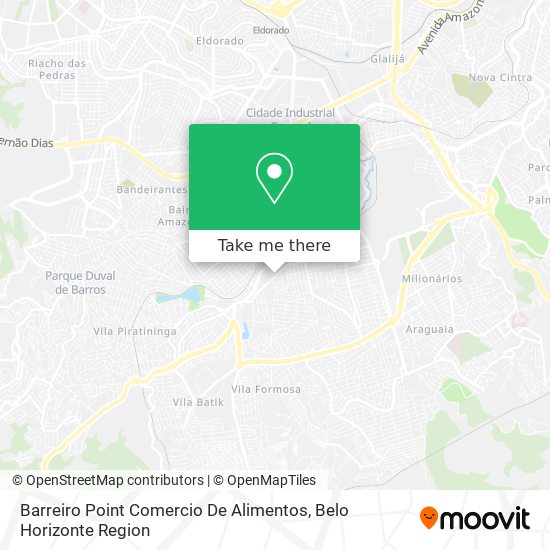 Barreiro Point Comercio De Alimentos map