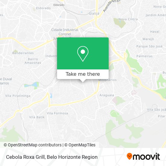Cebola Roxa Grill map