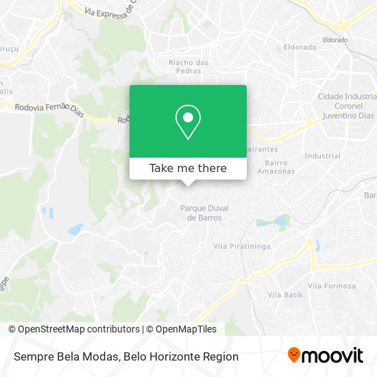 Sempre Bela Modas map