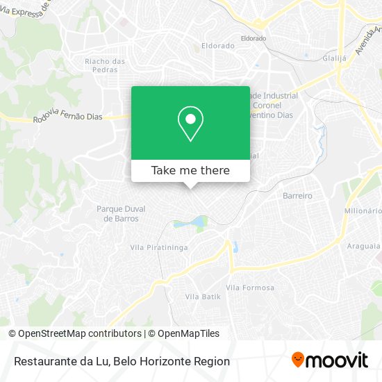 Restaurante da Lu map