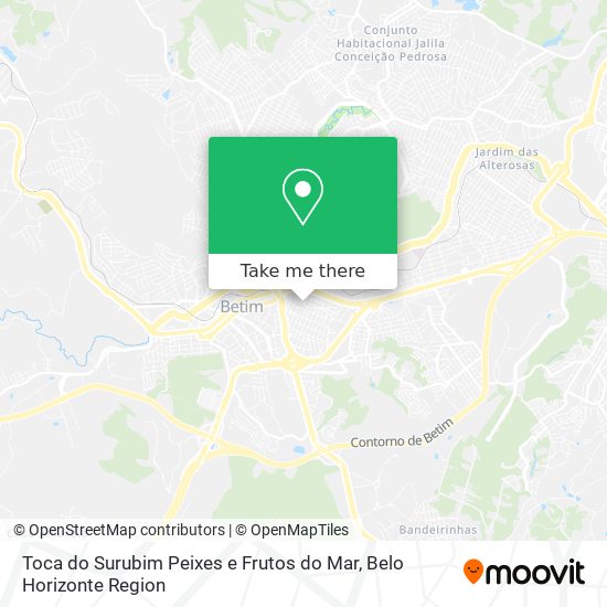 Toca do Surubim Peixes e Frutos do Mar map