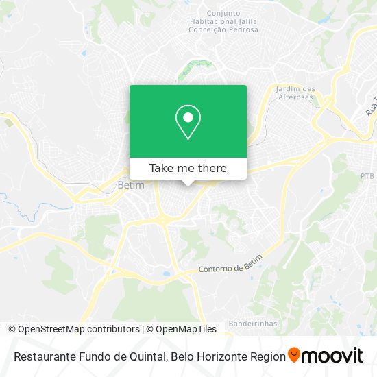 Restaurante Fundo de Quintal map