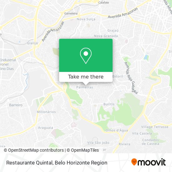 Restaurante Quintal map