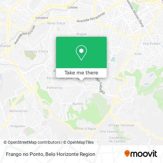 Mapa Frango no Ponto