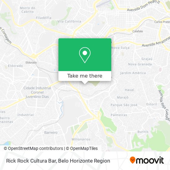 Rick Rock Cultura Bar map