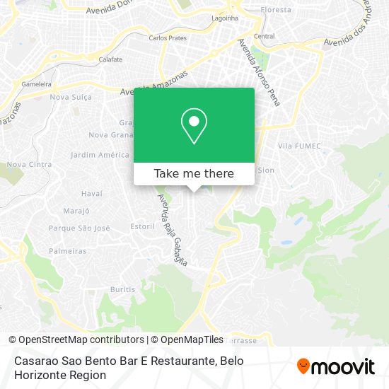 Casarao Sao Bento Bar E Restaurante map