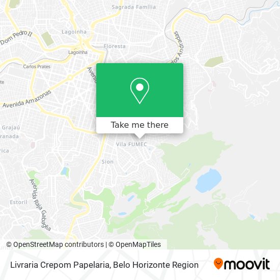 Livraria Crepom Papelaria map