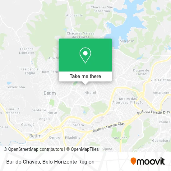 Bar do Chaves map