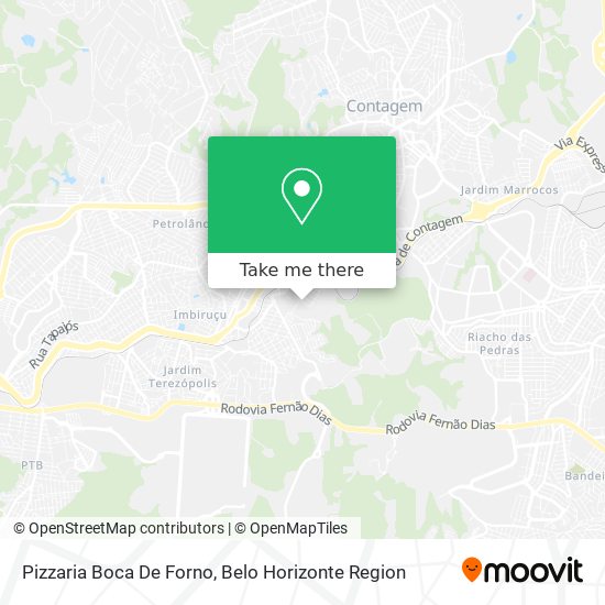 Pizzaria Boca De Forno map