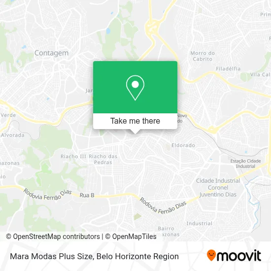 Mara Modas Plus Size map