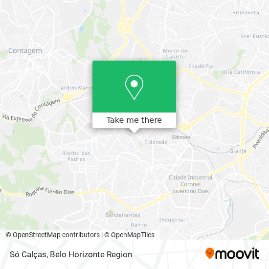 Só Calças map
