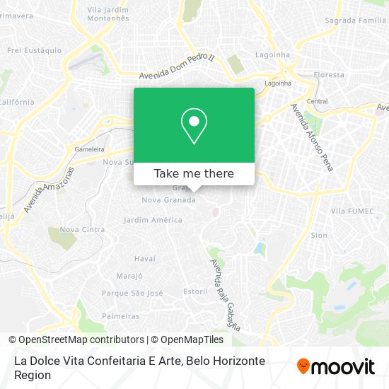 La Dolce Vita Confeitaria E Arte map