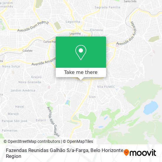 Fazendas Reunidas Galhão S / a-Farga map