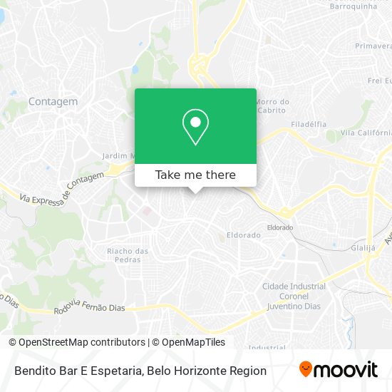 Bendito Bar E Espetaria map