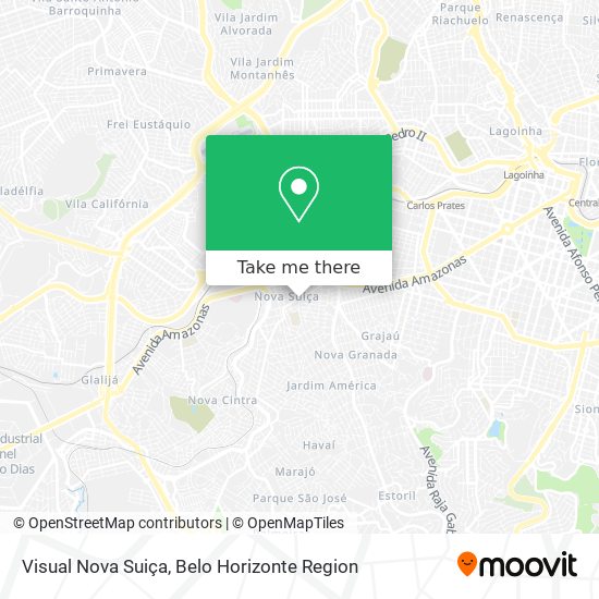 Visual Nova Suiça map