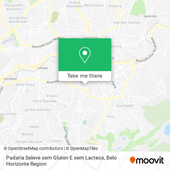 Padaria Seleve sem Gluten E sem Lacteos map
