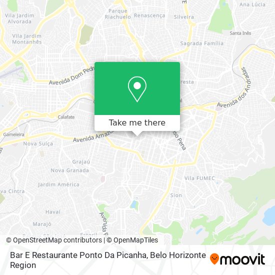 Bar E Restaurante Ponto Da Picanha map
