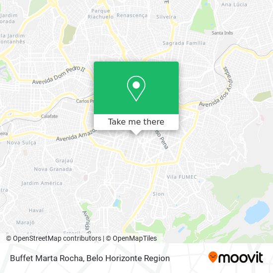Buffet Marta Rocha map