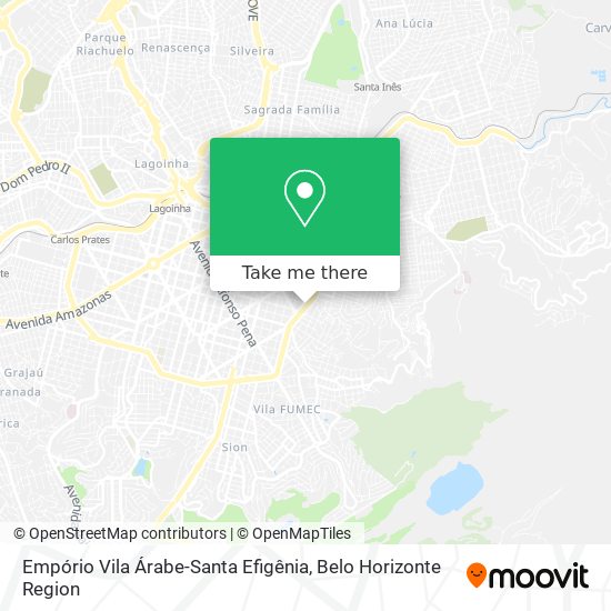 Empório Vila Árabe-Santa Efigênia map